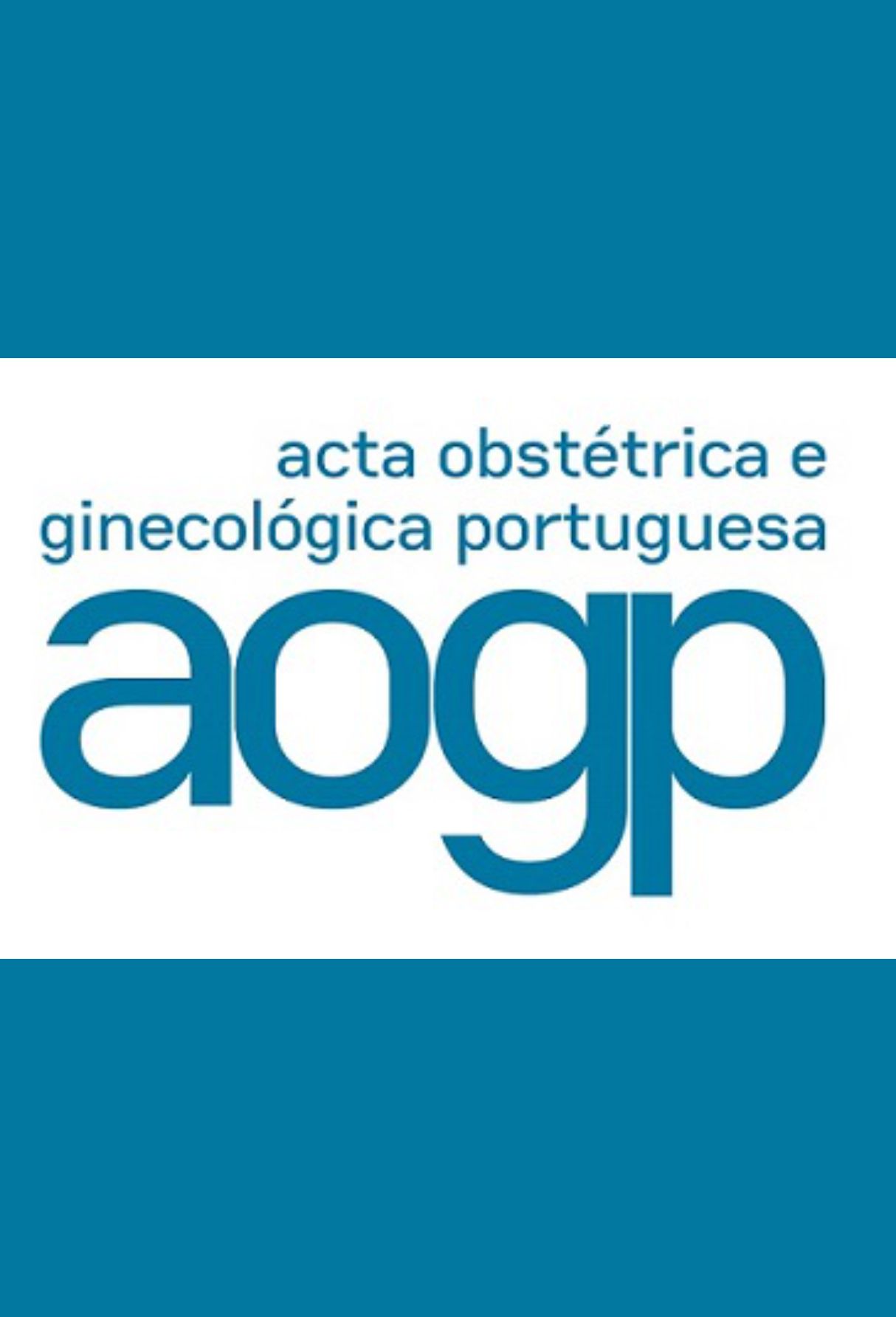 Capa: Acta Obstétrica e Ginecológica Portuguesa