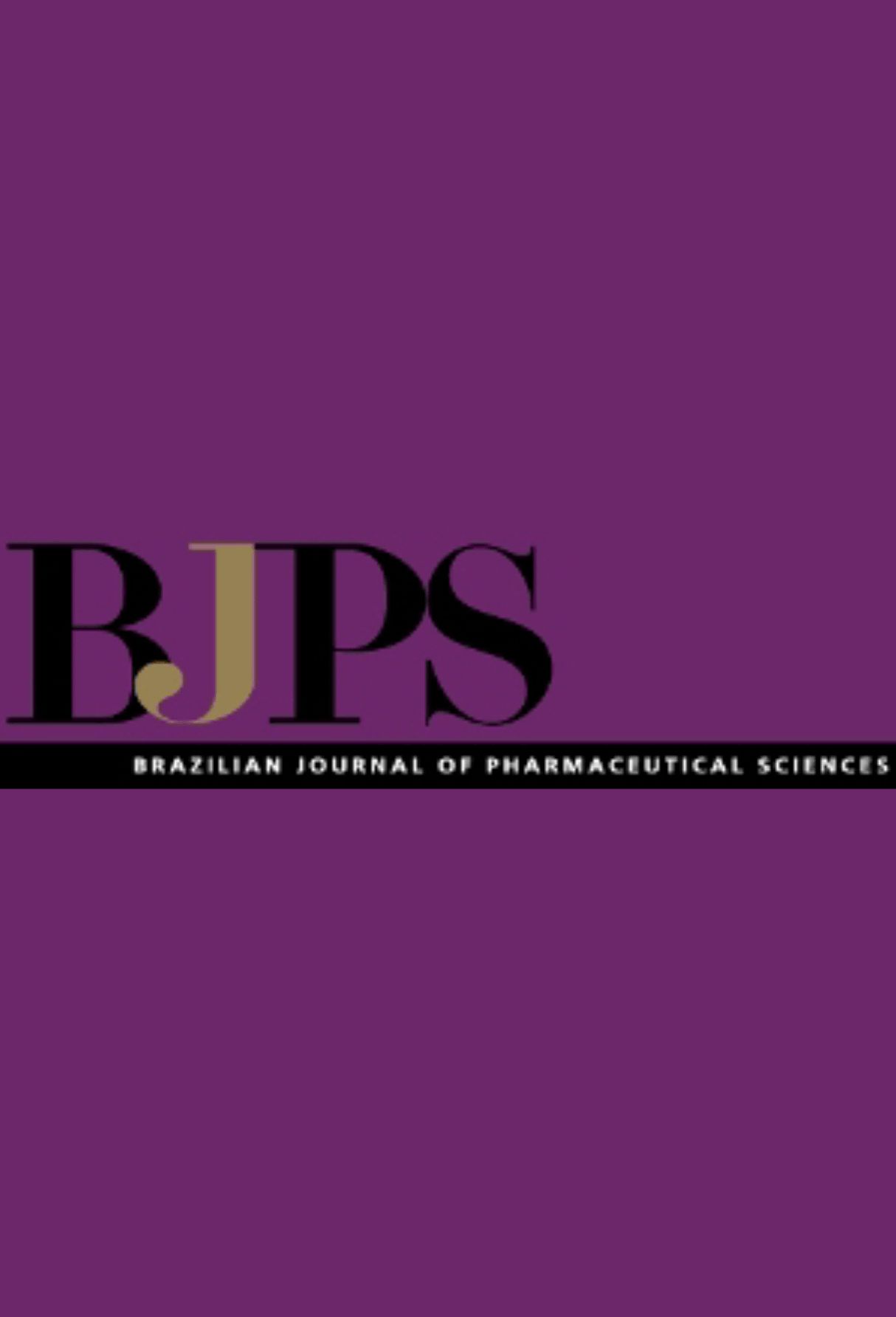 Capa: Brazilian Journal de Pharmaceutical Sciences