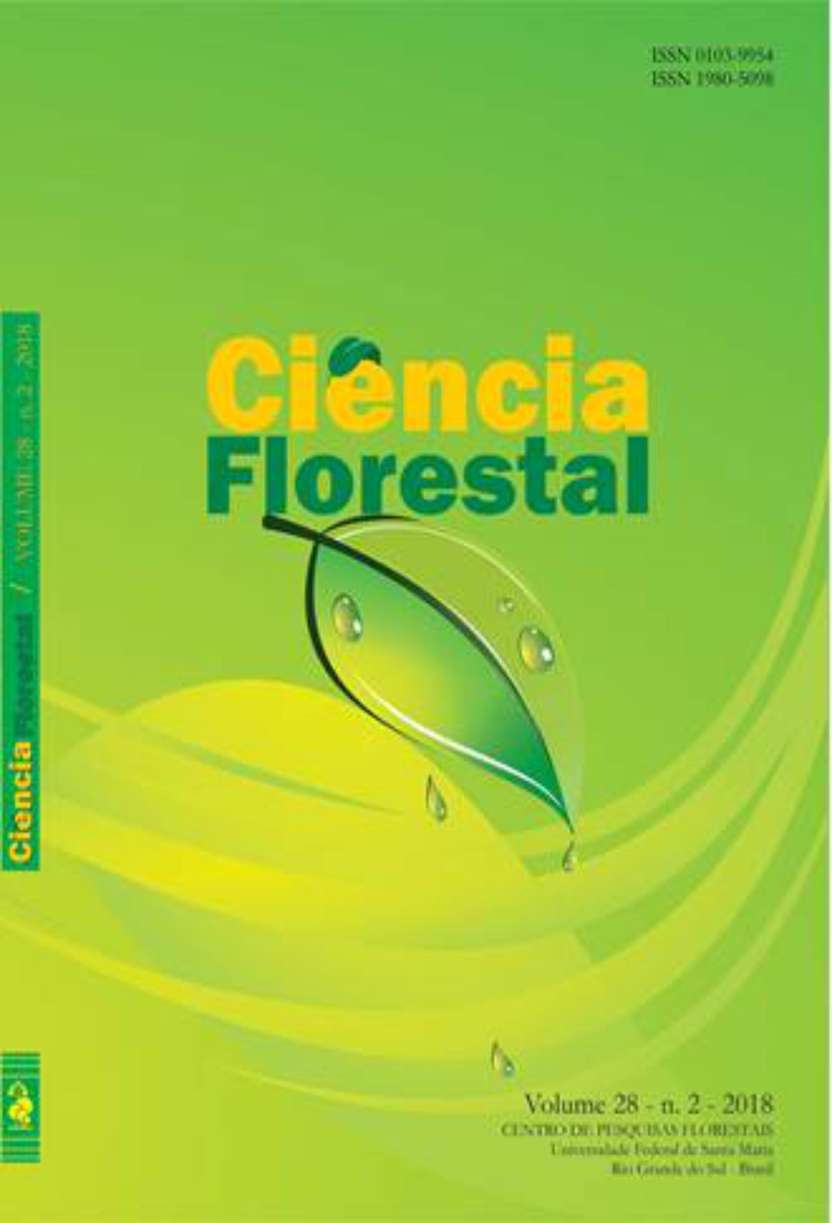 Capa: Ciência Florestal