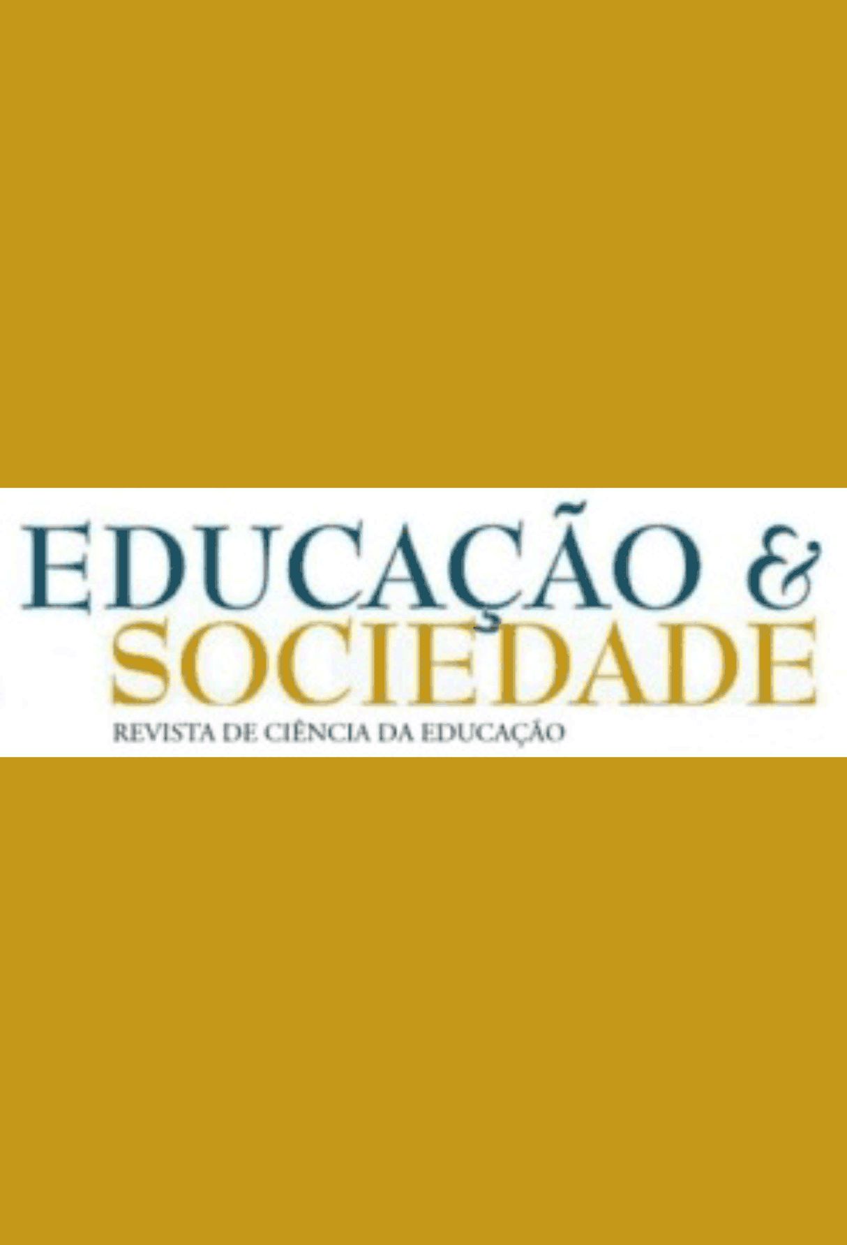 Capa: Educação & Sociedade
