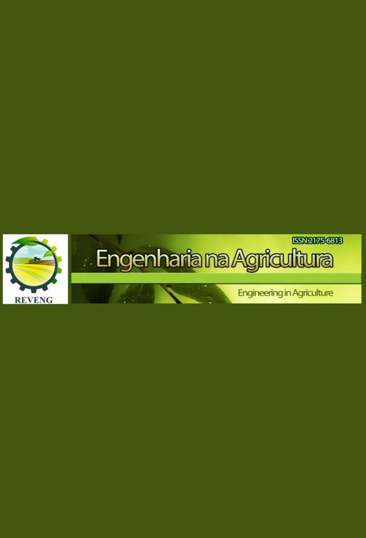 Capa: Engenharia na Agricultura