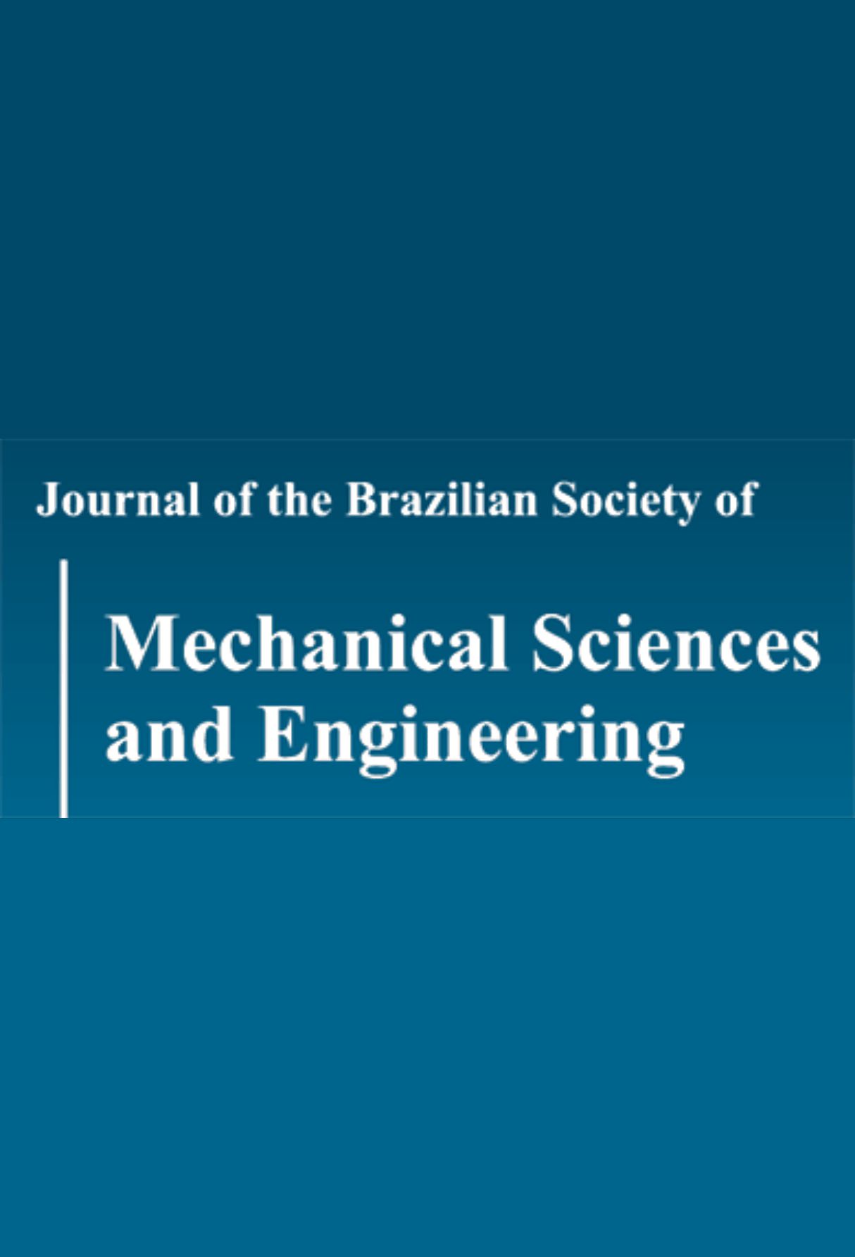 Capa: Journal of the Brazilian Society of Mechanical Sciences Engineering