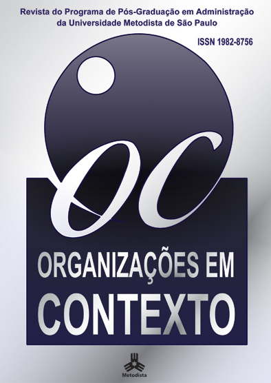 Capa: Organização em Contexto
