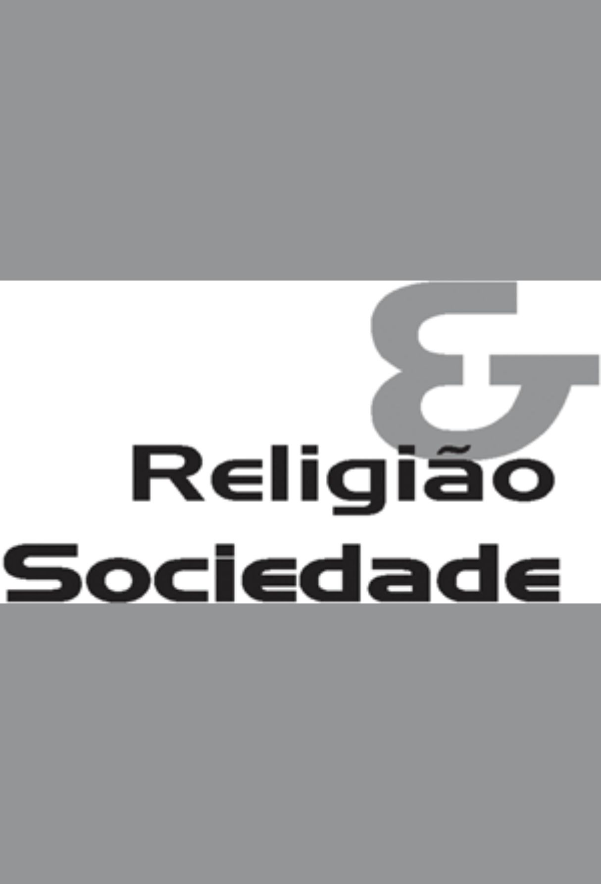 Capa: Religião & Sociedade
