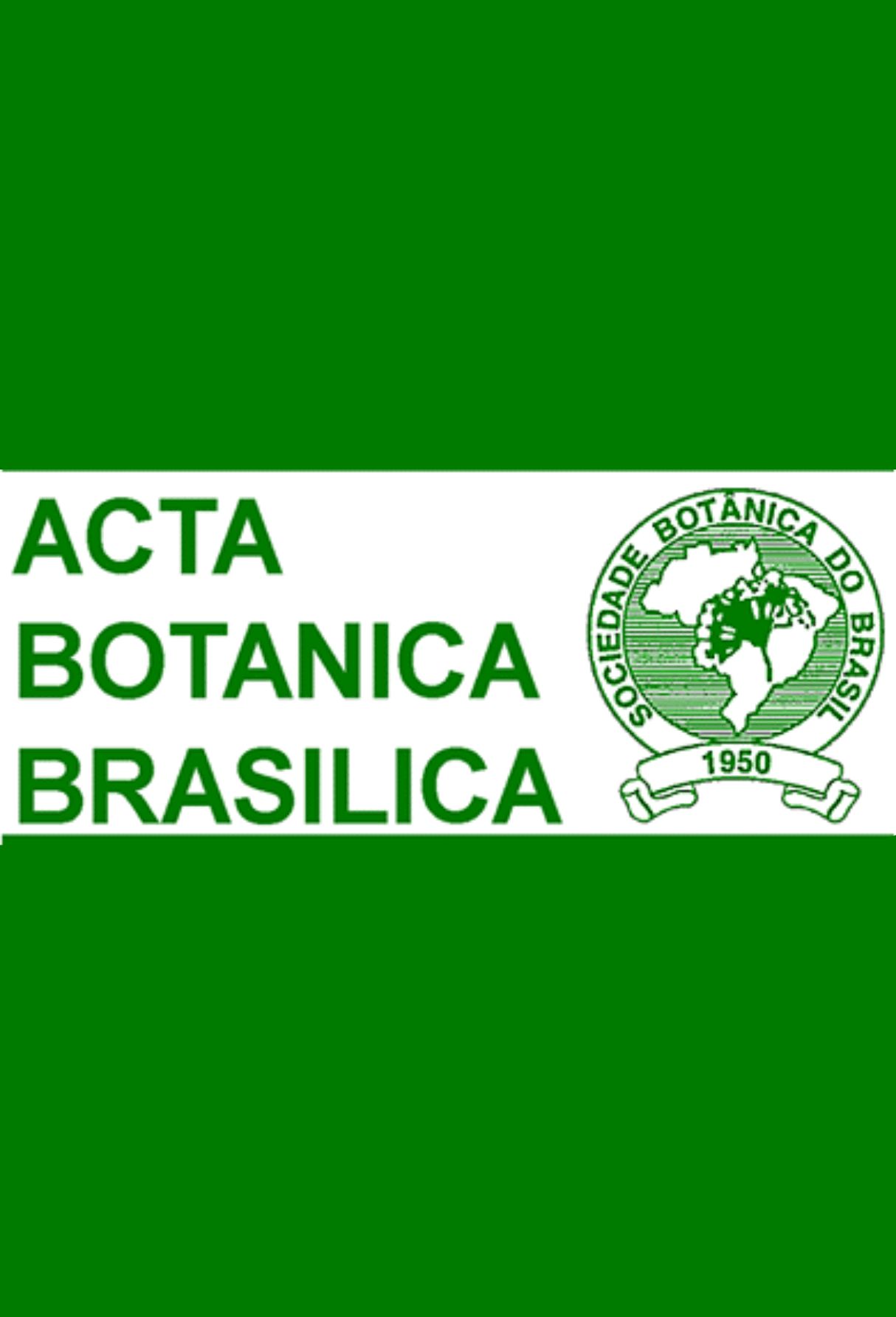 Capa: Revista Acta Botanica Brasilica