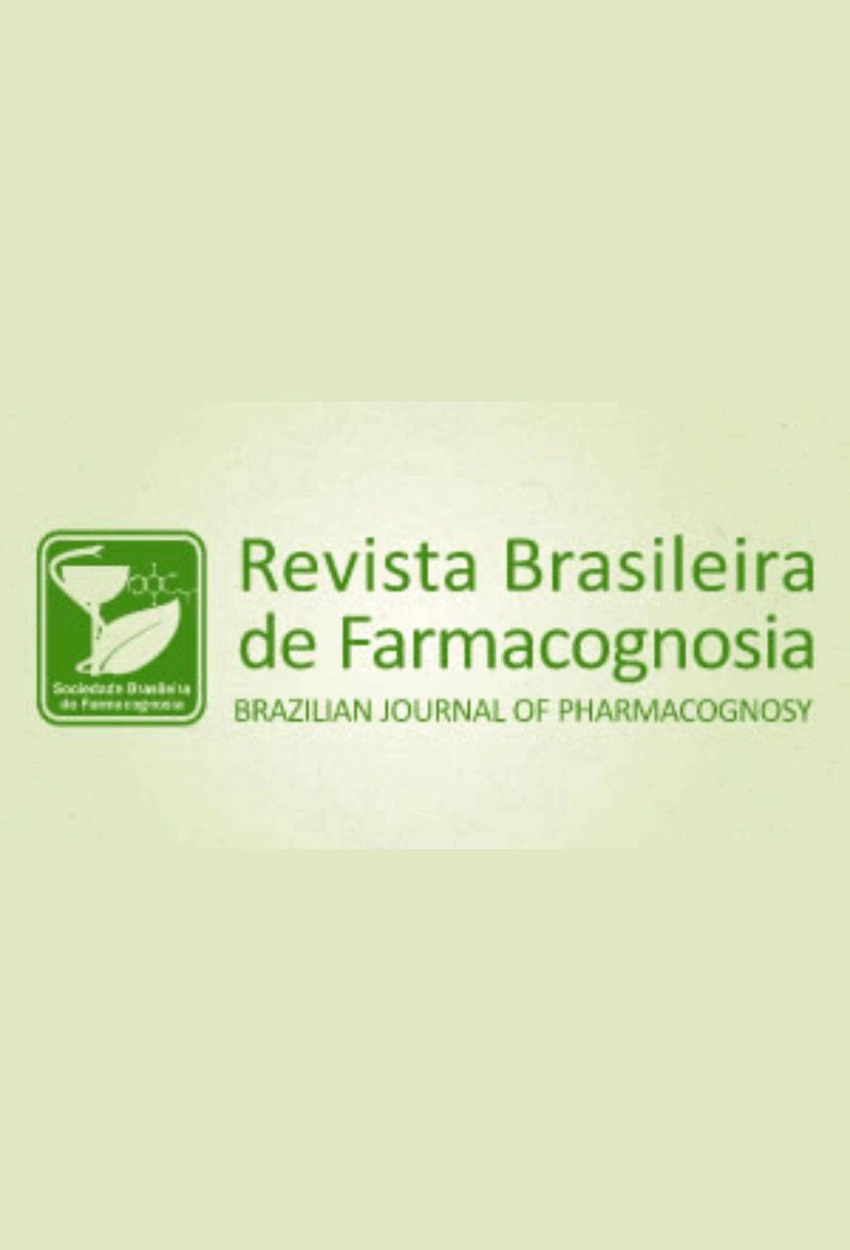 Capa: Revista Brasileira de Farmacognosia