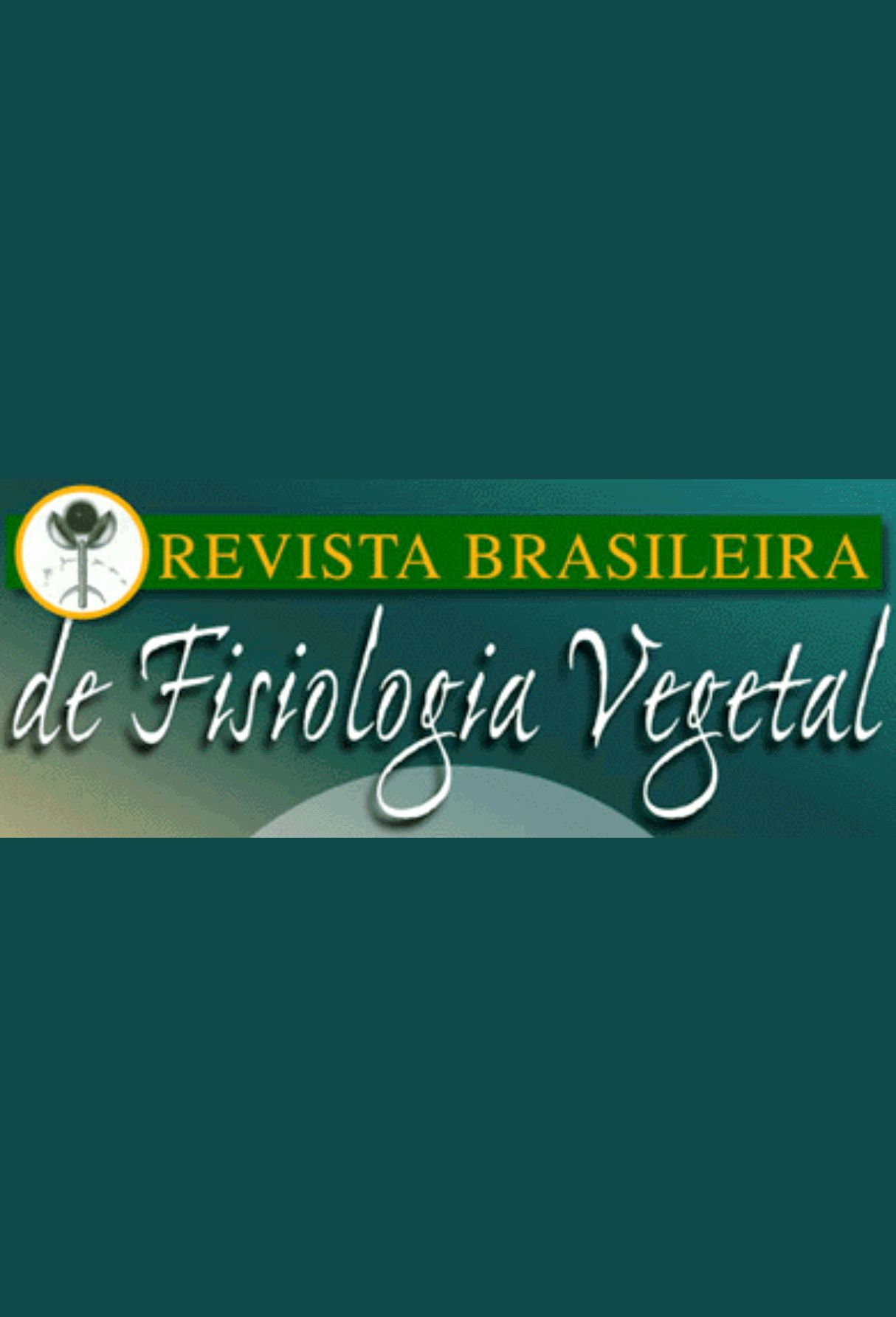 Capa: Revista Brasileira de Fisiologia Vegetal
