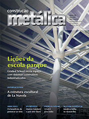 Capa: Revista Construção Metálica