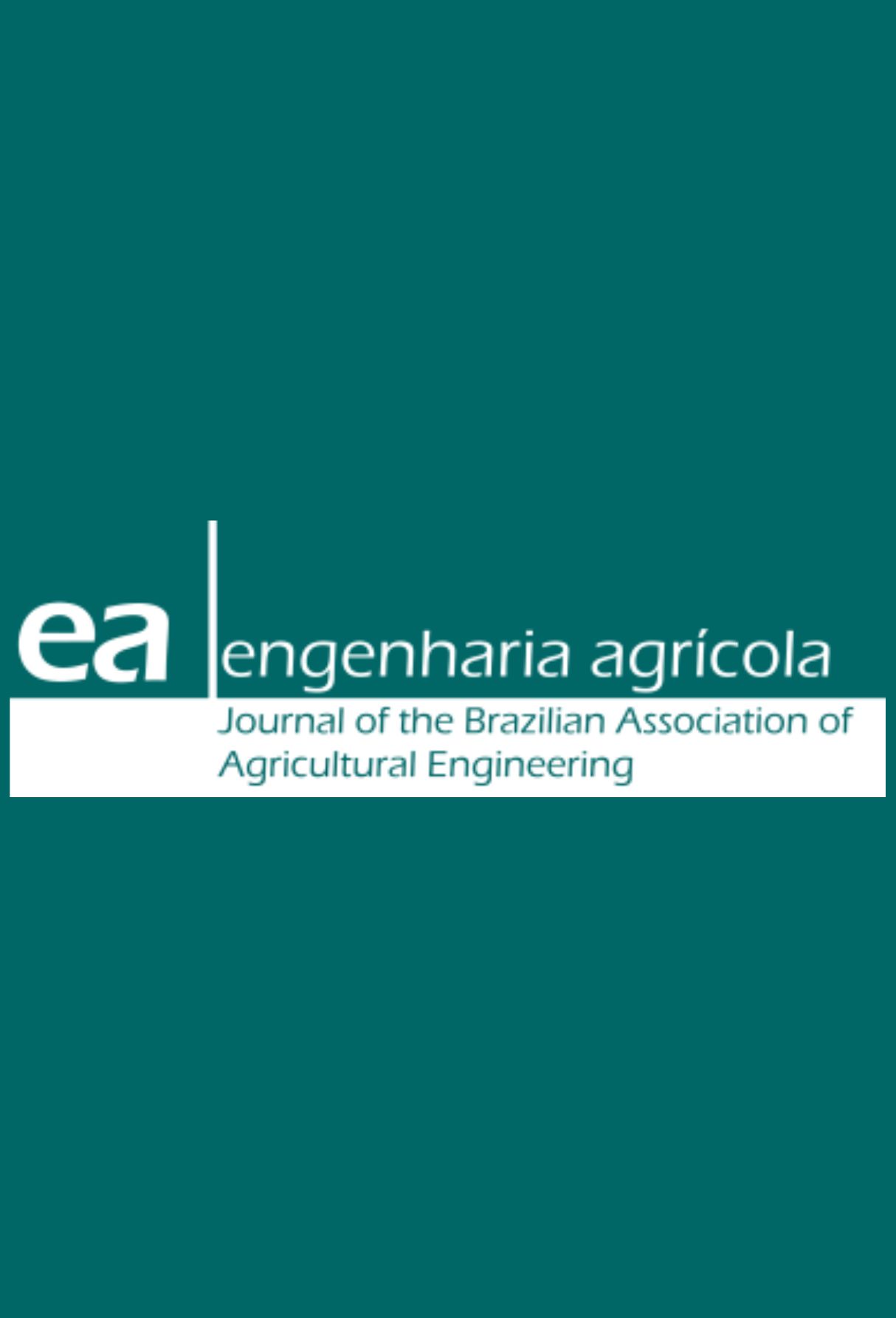 Capa: Revista Engenharia Agrícola