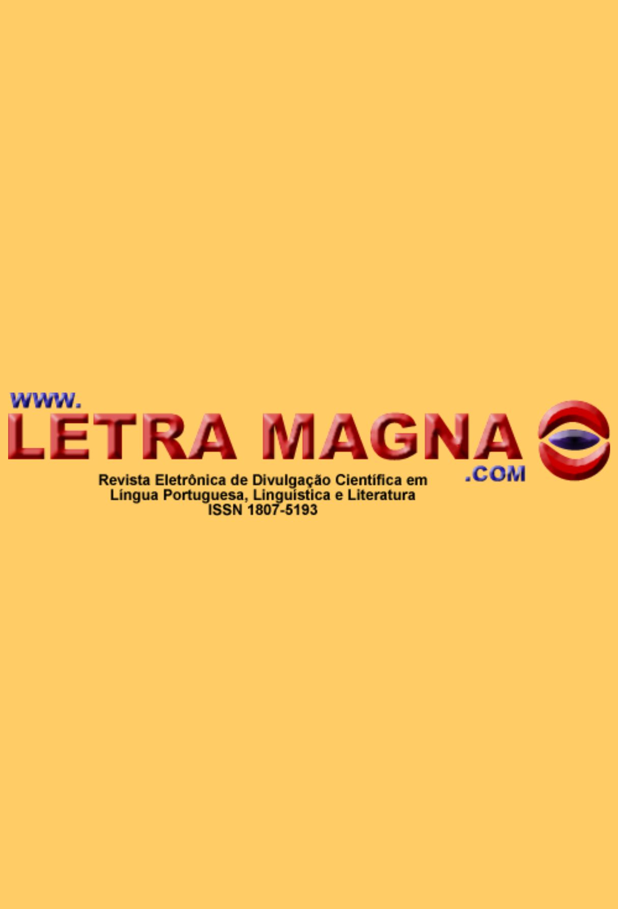 Capa: Revista Letra Magna
