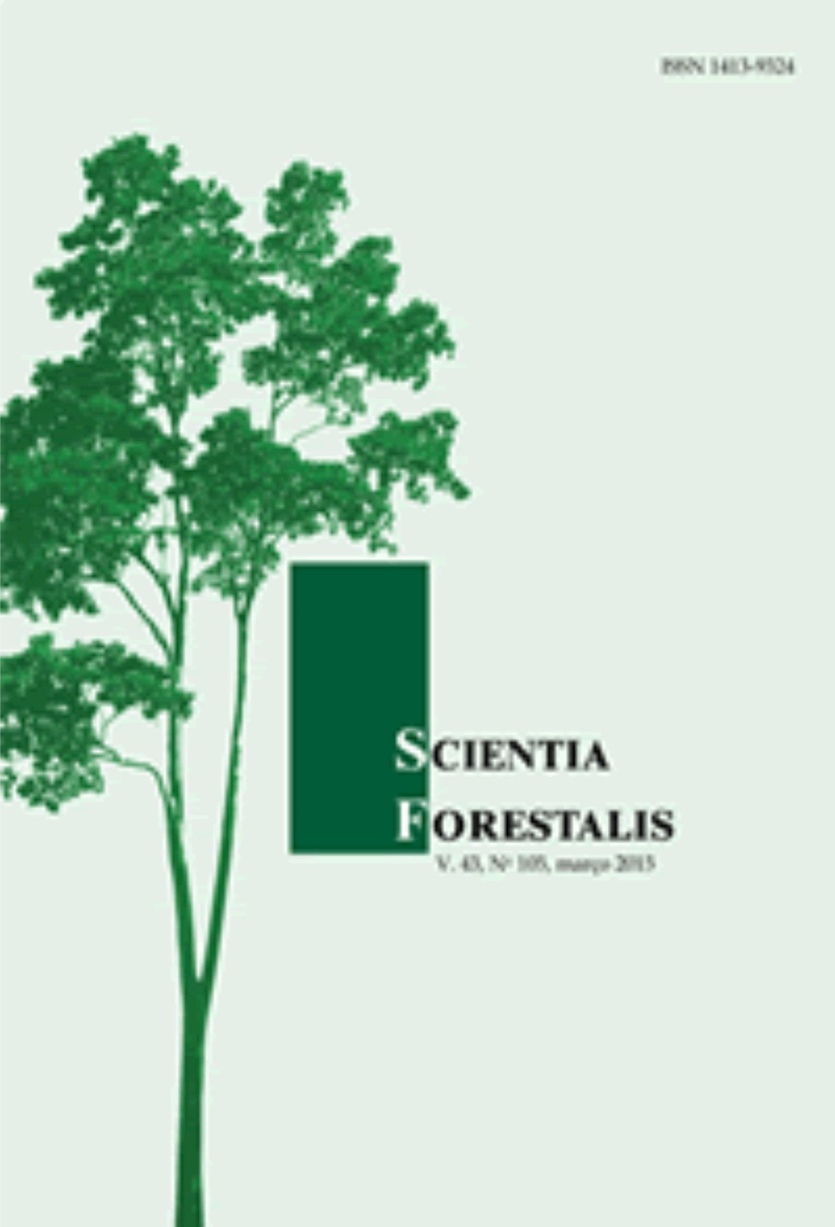 Capa: Revista Scientia Forestalis