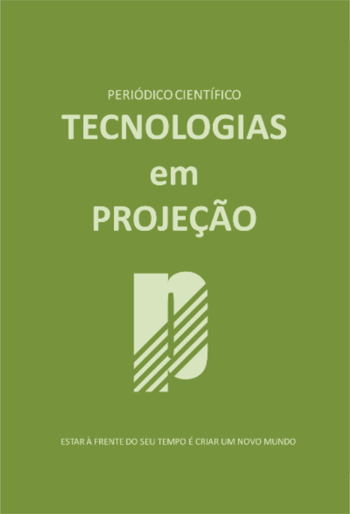 Capa: Revista Tecnologias em Projeção