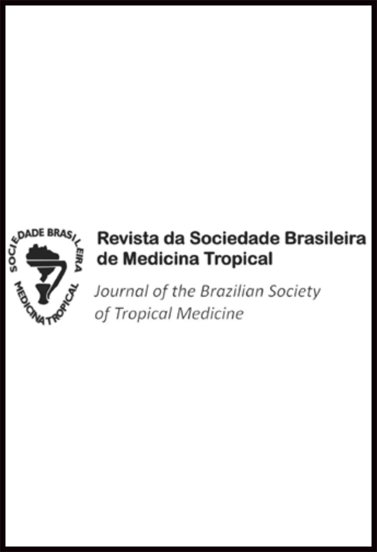 Capa: Revista da Sociedade Brasileira de Medicina Tropical