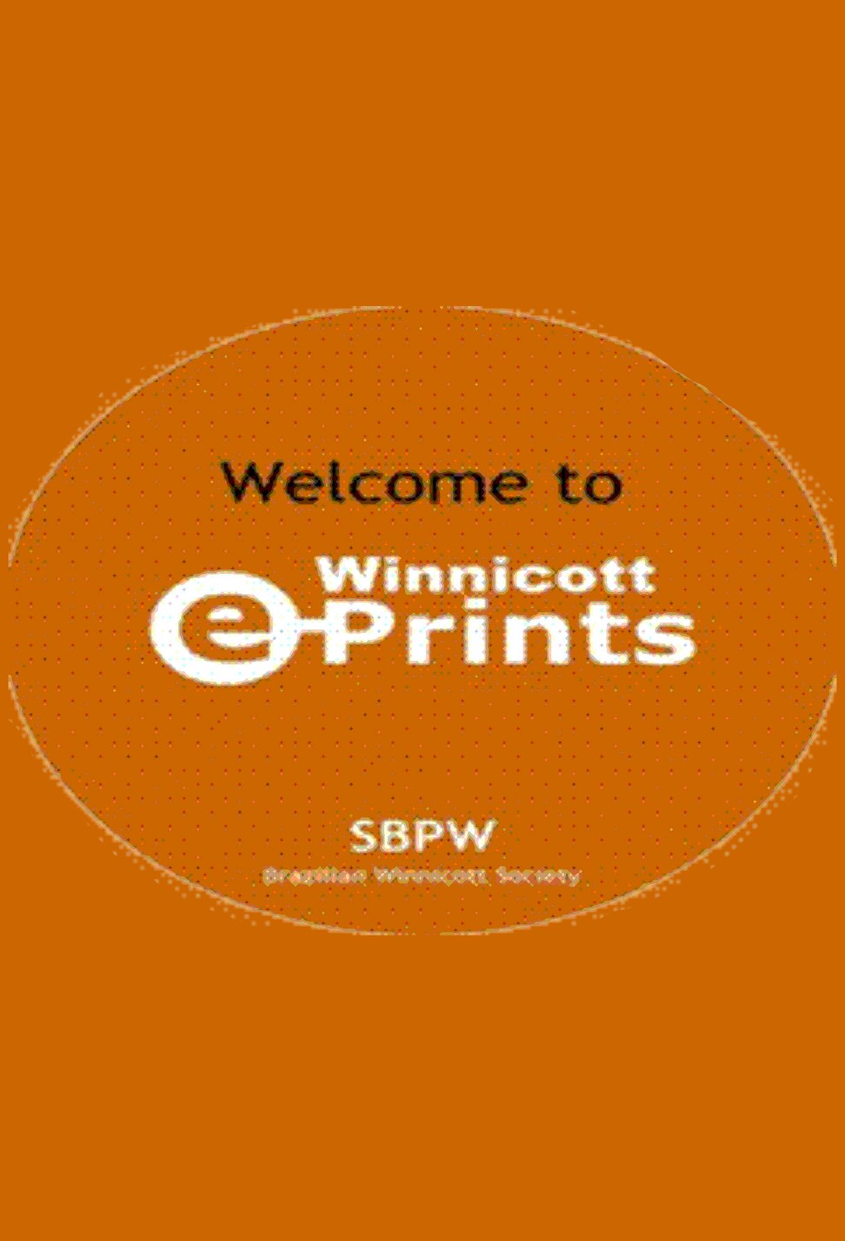 Capa: Winnicott e-prints