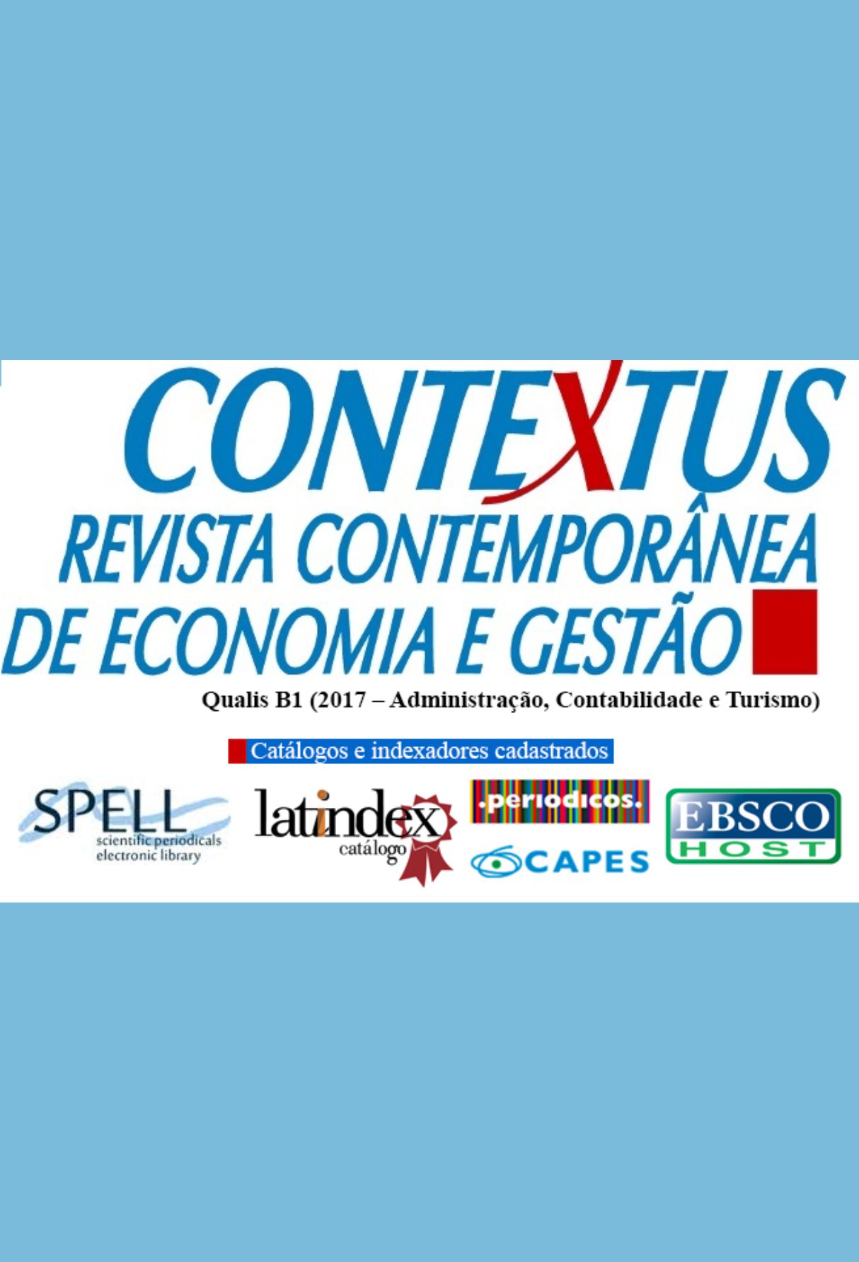 Capa: Contextus – Revista Contemporânea de Economia e Gestão