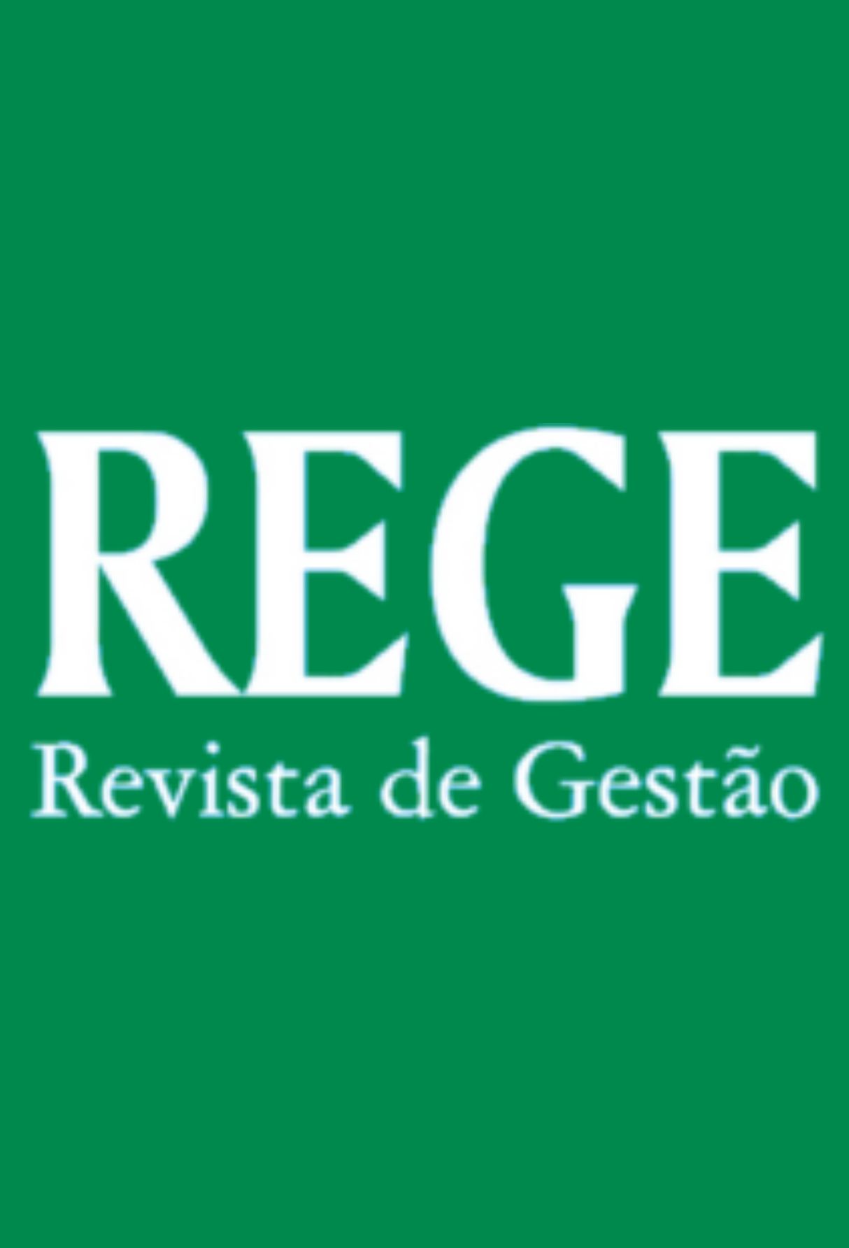 Capa: REGE – Revista de Gestão (USP)