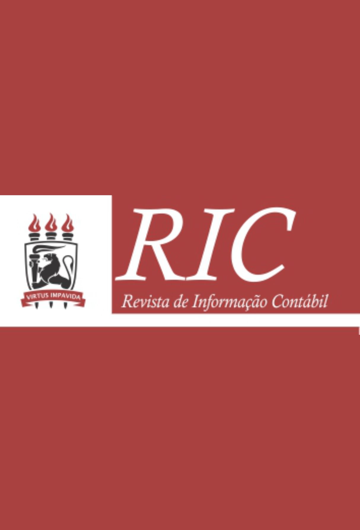 Capa: RIC – Revista de Informação Contábil